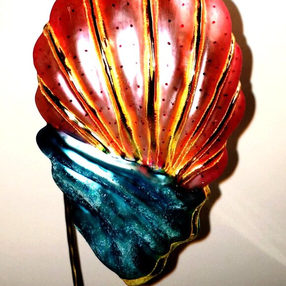 ✨ Rare Authentic Christopher Radko GOLDEN AGE LADY Faith Hopewell Glass Ornament - Picture 9 of 10